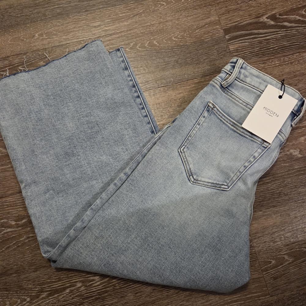Hidden Light Blue Women's Wide Leg Jeans